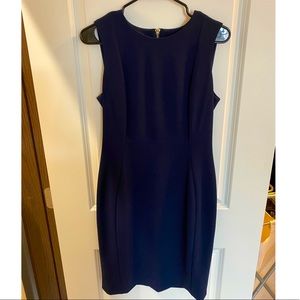 Calvin Klein professional navy dress!